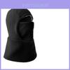 Warm Unisex Fleece Hoodie With Windproof Face Mask For Outdoor Winter Activities
