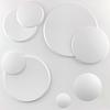 White Wall Sticker Multi Pattern Wall Paper Durable Wall Panel  Hotel Restaurant