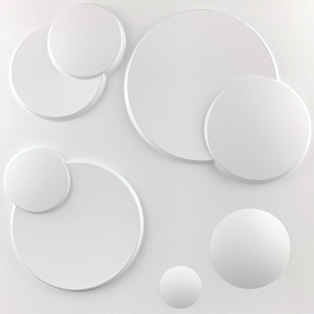 White Wall Sticker Multi Pattern Wall Paper Durable Wall Panel Hotel Restaurant
