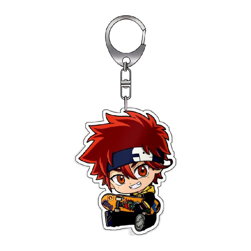 

Acrylic Key Ring for Sk8 The Infinity Reki Kyan Miya Chinen Langa Hasegawa Chibi Version Anime Cartoons Acrylic Key Buckle Gift 1psc