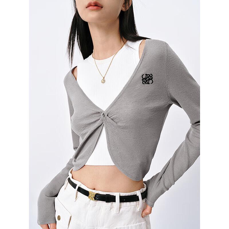 PEACEBIRD Women's Lightweight V-Neck Knit Cardigan