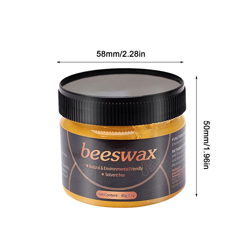 Wood Seasoning Beewax Furniture Beeswax Polish Wood Floor Furniture Cleaner Wear-Resistant Wax Furniture Care Home Cleaning
