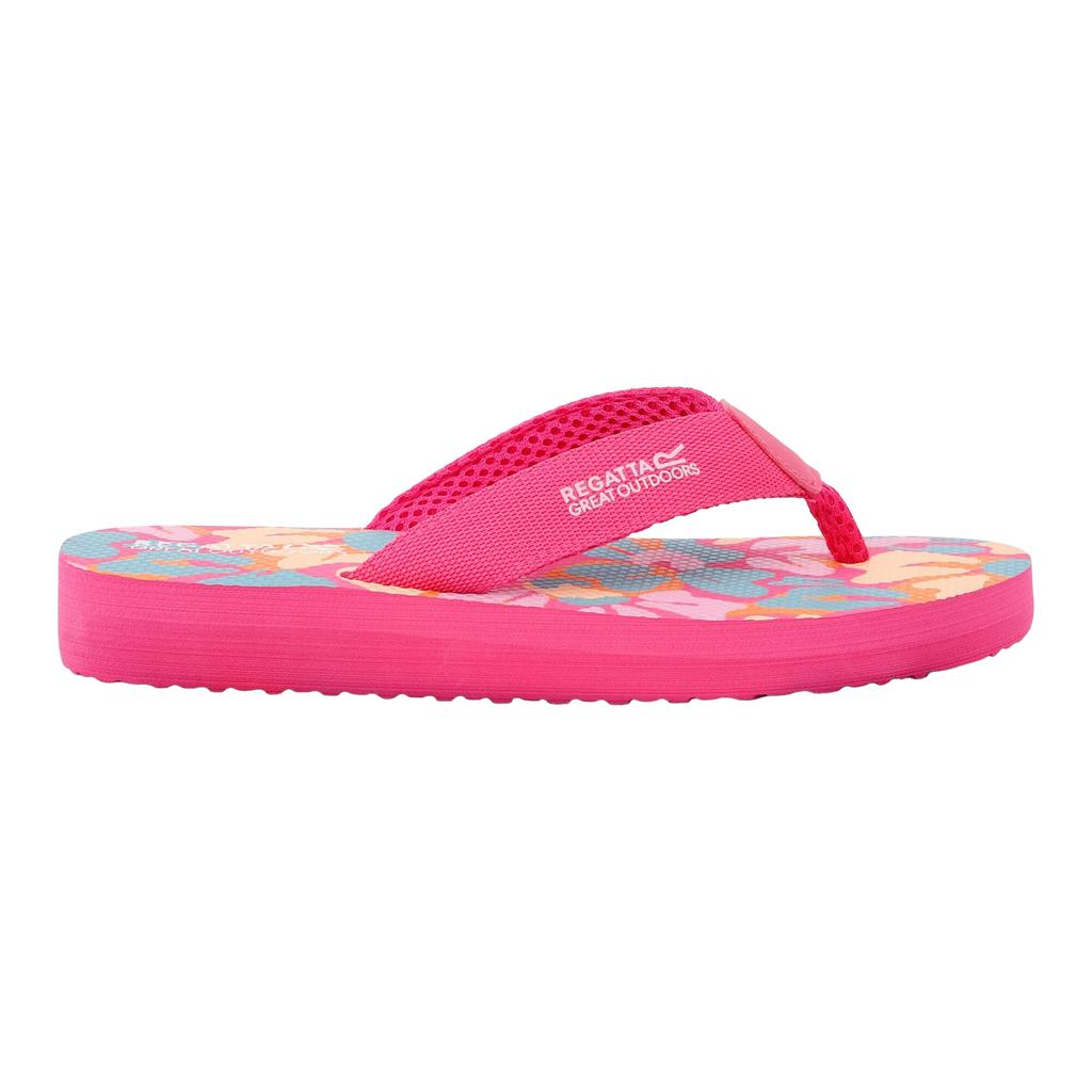Regatta Womens/Ladies Catarina Summer Floral Flip Flops