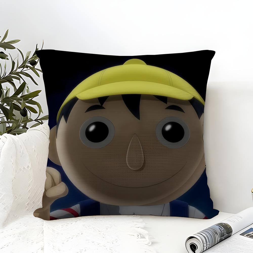 Classic Comic Anime T-Tomodachi Game 2 Pillow Case Linen Pillow Case Sofa Home Decor Cushion Cover Cushion Cove
