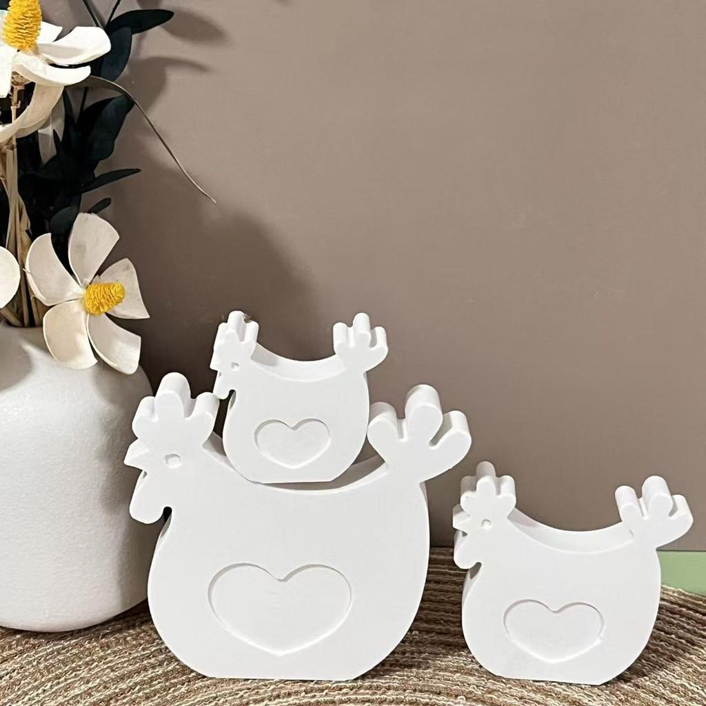 Hen Candle Mould Chicken Silicone Molds Ornament Molds Animals Castings Molds Handmade Plasters Molds Craft Supplies