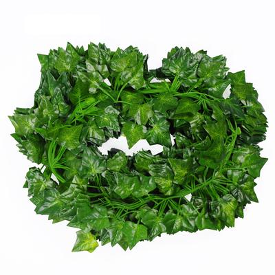 Home Ivy Leaves 2M Long Grape Artificial Plants 1PC Foliage Leaves Parthenocissus Bar Decoration Vine Green Wedding  Unique