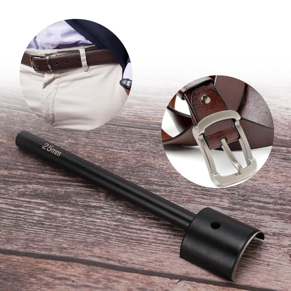 Leather Semicircle Punch Half Round Corner Punch Cutter DIY Leather Craft Tools(25mm)