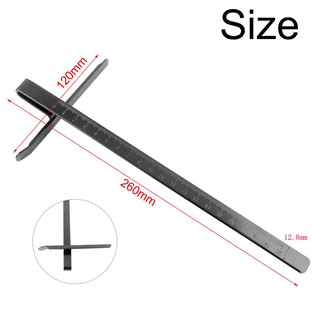 260mm Circular Saw Scale Ruler Guide Rip Fence For 7 Inch Electric Circular Saw Power Tools Accessories
