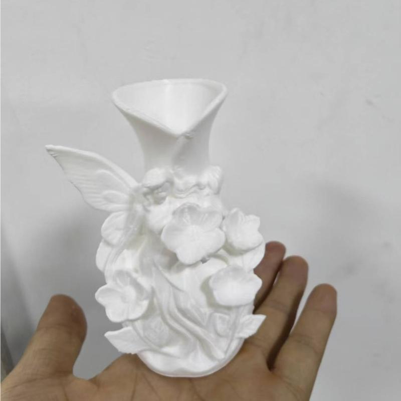 3D-gedruckte Vasen Feengarten Blumenvase für Heimdeko Dekorative Vasen für Wohnzimmer Büro Tischmittelstücke