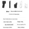 High-Power Handheld Vacuum Cleaner: Multi-Function, Rechargeable, Blowing & Suction, with Light, for Car Cleaning.