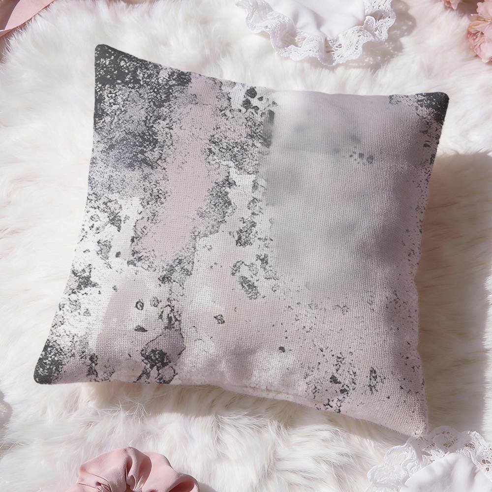 Ink Wash Texture Cushion Cover Premium Comfort Reversible Pillow Cove Two in One Design for Any Room  Car Interior