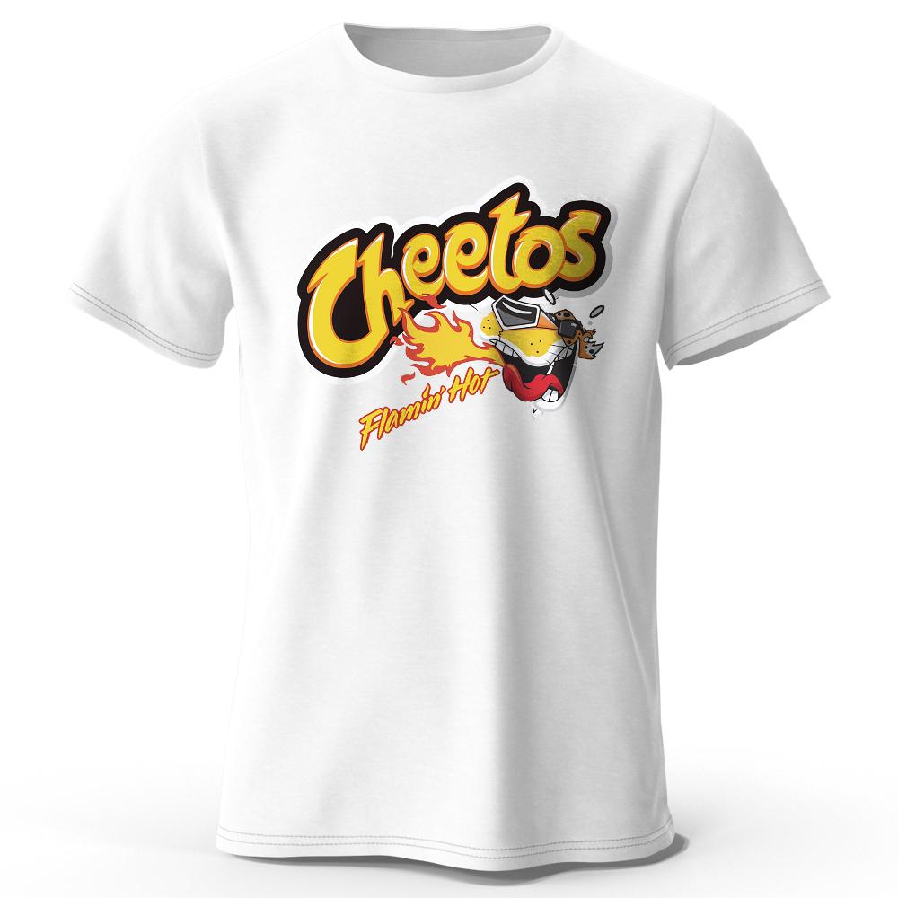 Men's Cartoon Printed T-Shirt 100% Cotton Oversized Classic Funny Graphic Tees for Men Women Summer Tops