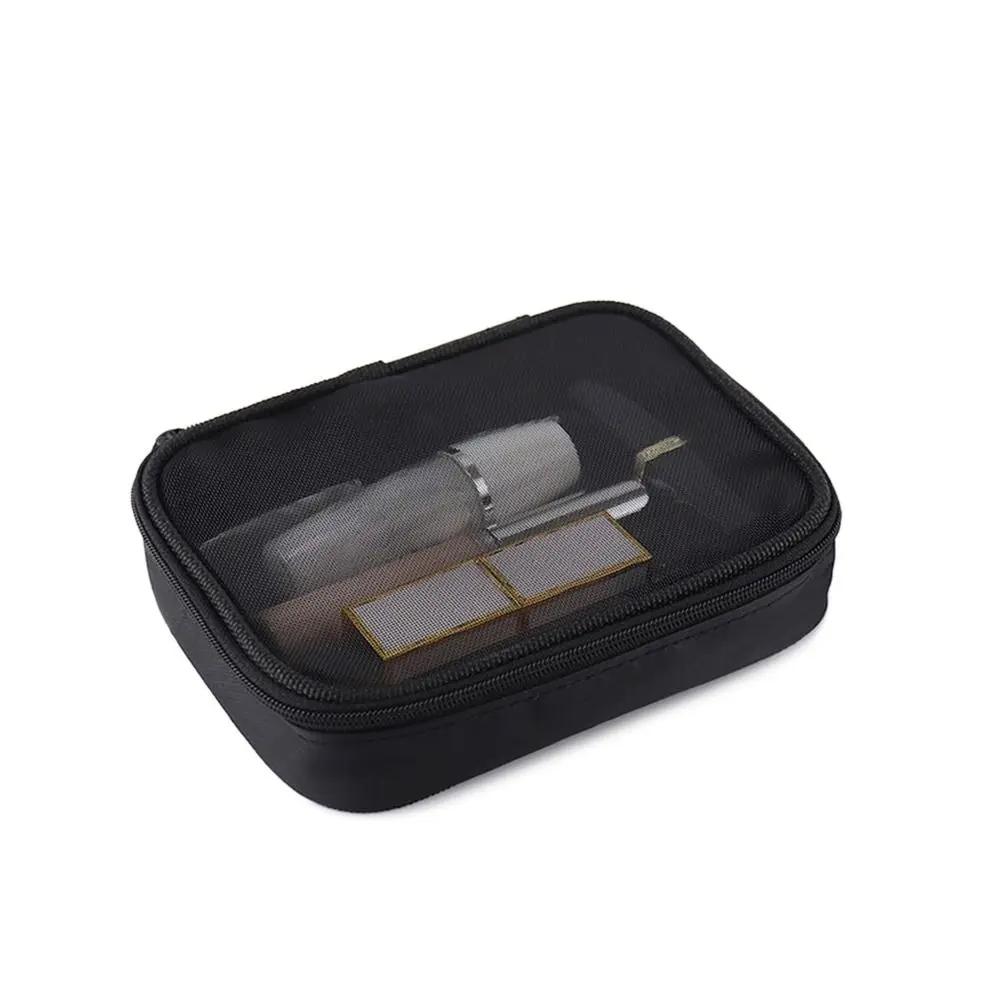 

Women Makeup Bag Women Solid Color Zipper Cosmetic Bag Mesh Transparent Casual Travel Portable Mini Wash Storage Bags