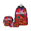 Cartoon Printing Casual Shoulder Bag Junior High School Students Large Capacity Backpacks