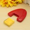 1Pcs DIY Sewing Tool Triangular Chalk Wheel Tailor's Chalk Sewing Clothes Markers Accessory Red White Blue Yellow