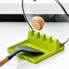 Spoon Rest with Lid Holder - Heat-Resistant Pot Lid Holder, Spatula, Ladle, Spoon Rack, Multi-Functional Kitchen Storage Rack for Spatulas, Ladles, Ch