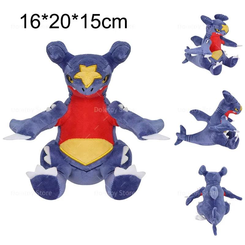 New Pokemon Plush Hisuian Zorua Cubone Gyarados Shiny Shinx Ninetales Skeledirge Butterfree Mewtwo Anime Stuffed Kid Xmas Gift