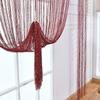 Modern String Curtain Panels Living Room Divider Voile Net Curtains
