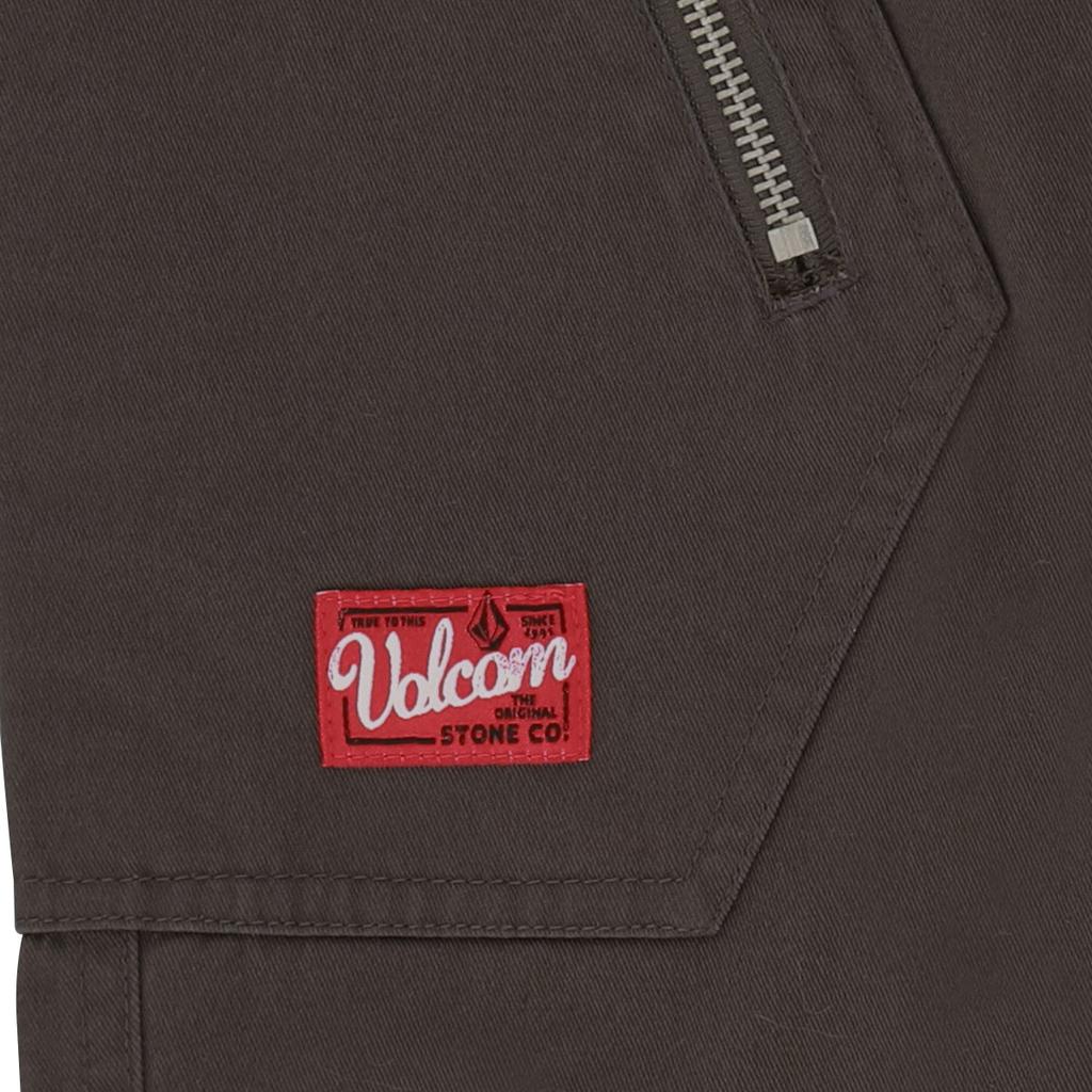 VOLCOM Hidden Cargo Dyed Basic Pants (Brown)