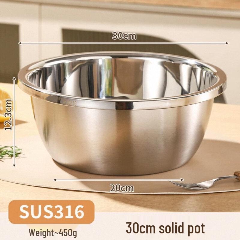 ZISIZ Сверхтолстая раковина из нержавеющей стали 304