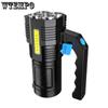 Beleuchtung Taschenlampe Tragbare Multifunktions-Suchlampe Fernlicht Wiederaufladbare Outdoor-Angeln Camping-Beleuchtung Wasserdichte Taschenlampe