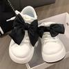 Zapatos Mujer Bow Shoes Platform Sneakers Women Tennis Female Flats Vintage Vulcanize Cute Korean Fashion Spring Summer 2024