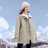 Betu Women's Premium Korean Casual Loose Fit Down Jacket