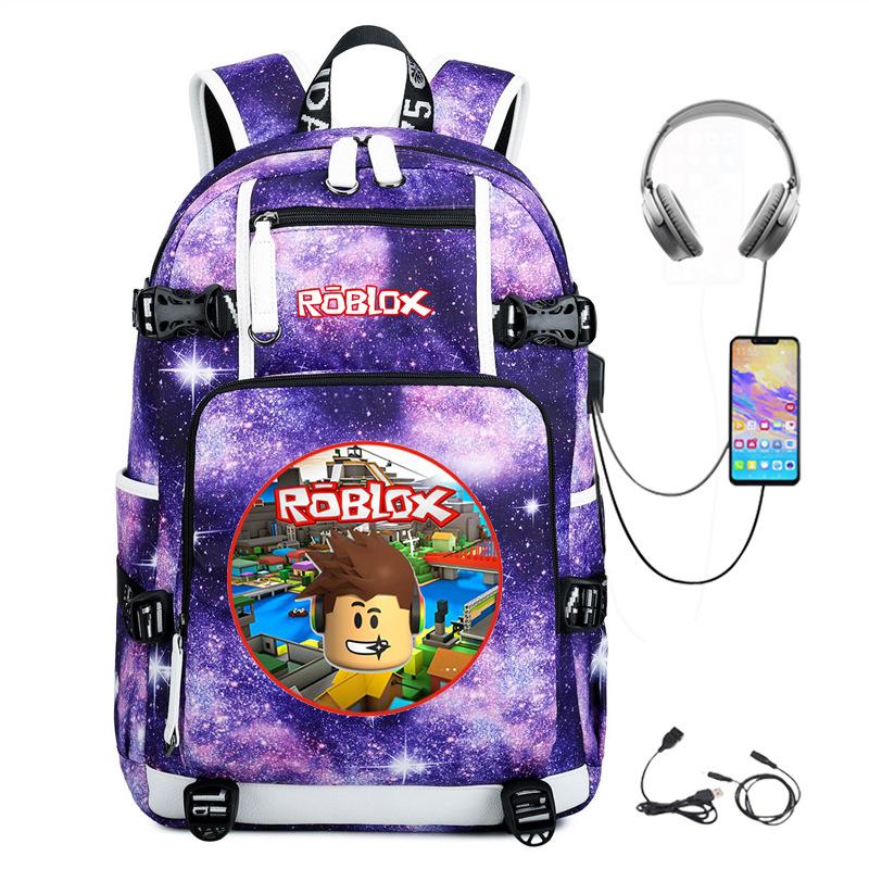 Hot Selling Game-Themed Outdoor Travel Bag Large Capacity with USB Hiking Backpack