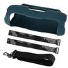 Silicone Case with Shoulder Strap Portable Travel Soft Cover Silicone Protective Cover Shell for JBL Flip 7 Speaker
