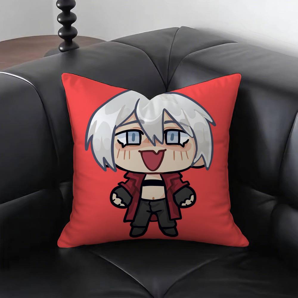 DDevils MMay Cry Pillow Case Fashion Square Pillowcase Bedroom Sofa Room Ins Decoration Leisure