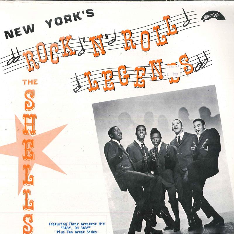 

LP Record SHELLS - New York s Rock N Roll Legends 10012 Greco Records US Rock
