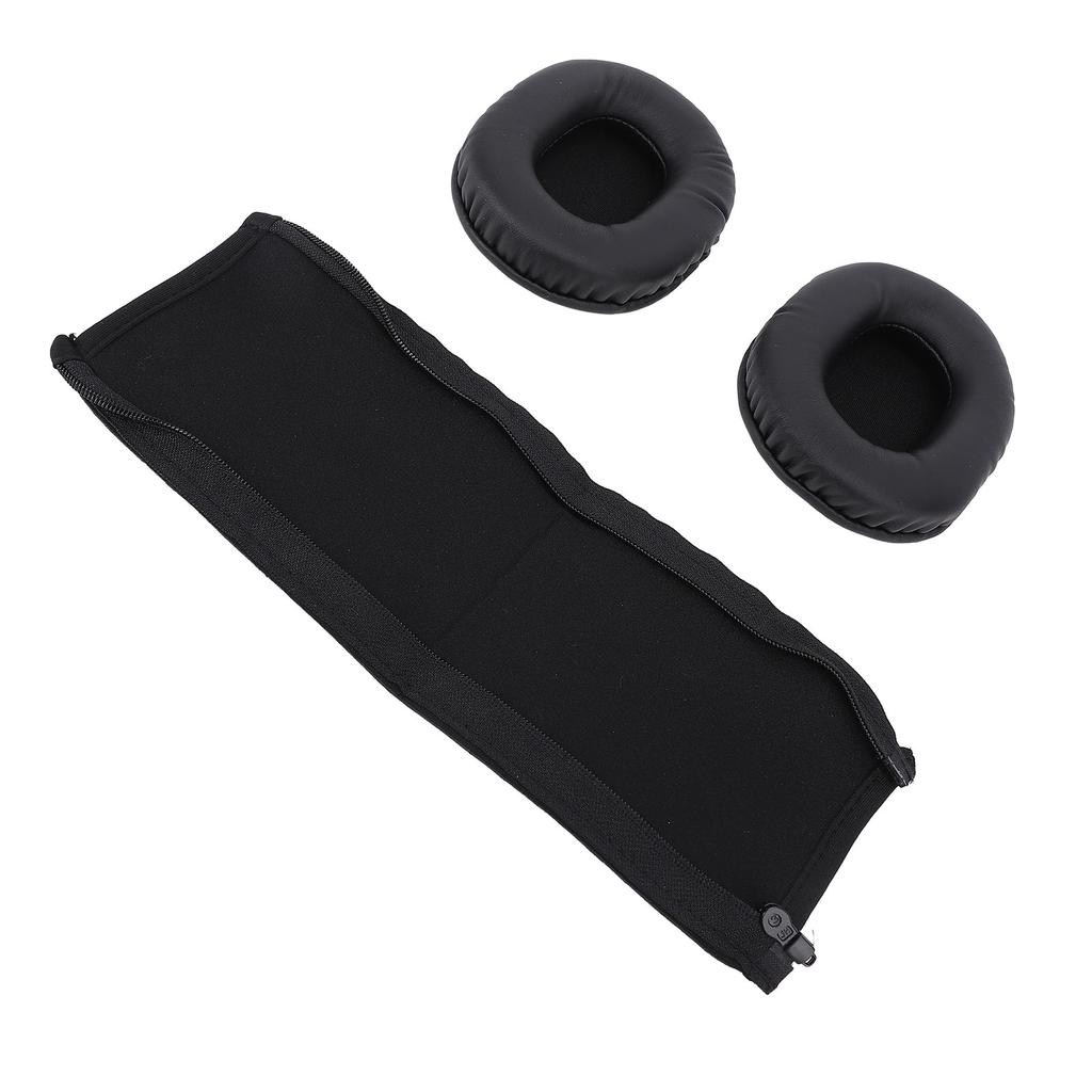 Earpad Headband Protector Set Replacement Ear Pads Headband Cover for M50X M40X M30X M20X Headphone