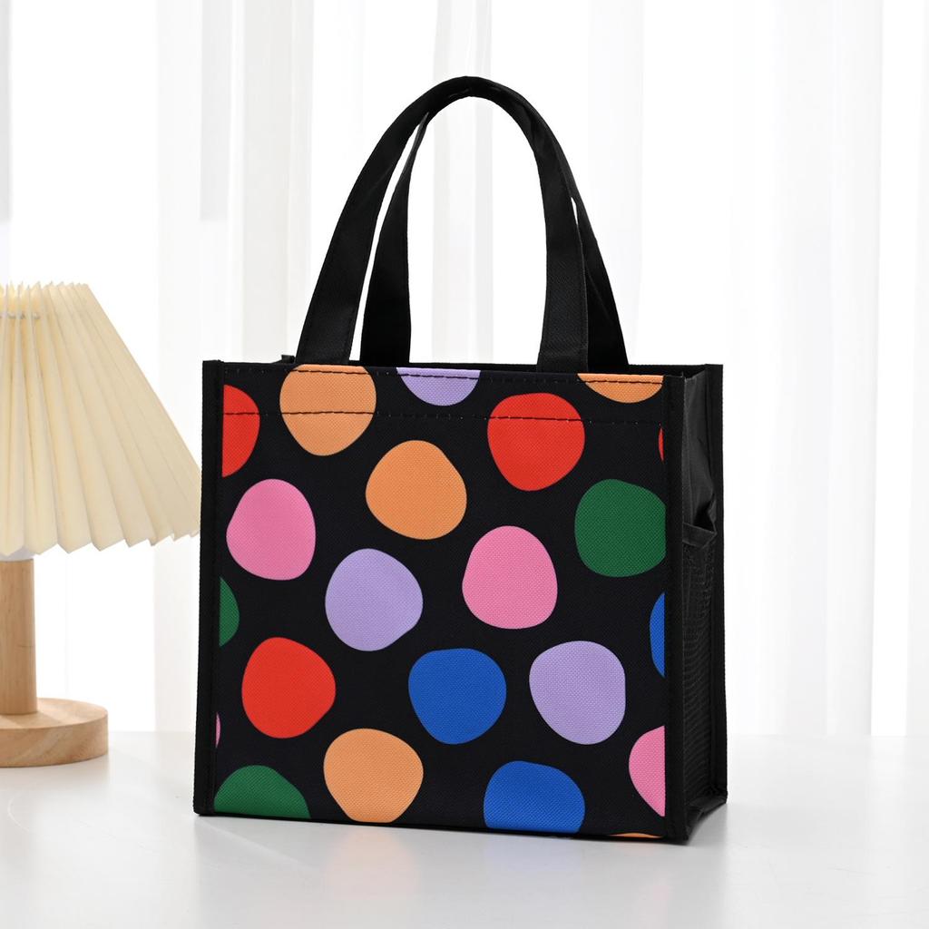 Cartoon Thickened Square Bento Lunch Bag for Kids