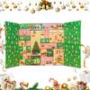 Empty Calendar Advent 24-Grid Empty Christmas Advent Boxes 2025 Holiday Case Christmas Small Gift Box Home Decoration