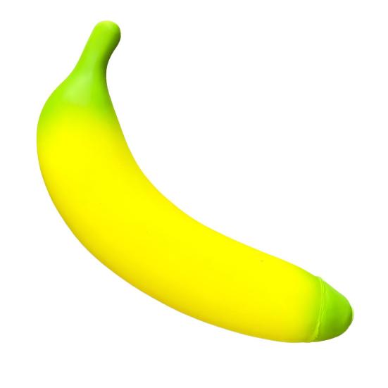 

Игрушка-банан для собак, жевательная, для снятия скуки и тревожности, пищащая, фруктовая, интерактивная, устойчивая к укусам, для щенков, для прорезывания зубов, чистящая, Товары для животных зелёный