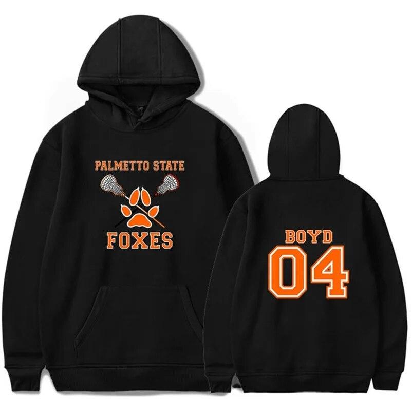 The Foxhole Court Palmetto State Foxes Hoodie Women Unisex Hooded Sweatshirt Fashion Hip Hop Hoodie Pullover Autumn Winter Clothes