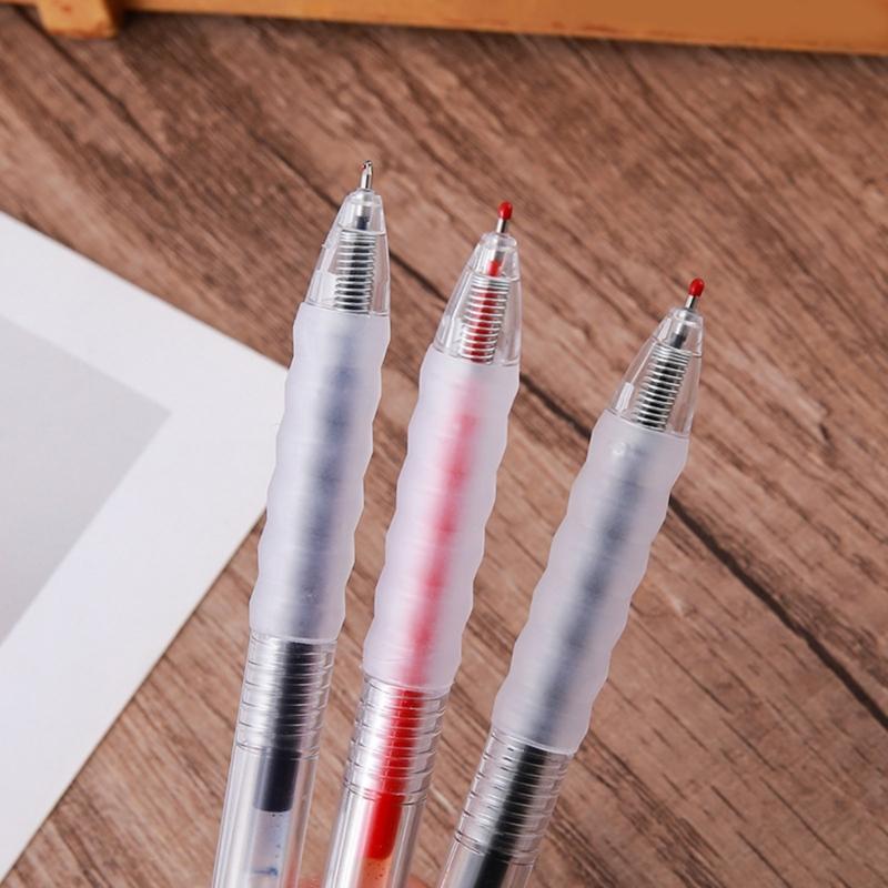 Długopisy z tuszem żelowym Końcówka 0,5 MM Długopis żelowy wysuwany Szybkoschnący Narzędzie do pisania na egzaminach dla studentów i pracowników biurowych Pisanie Robienie notatek