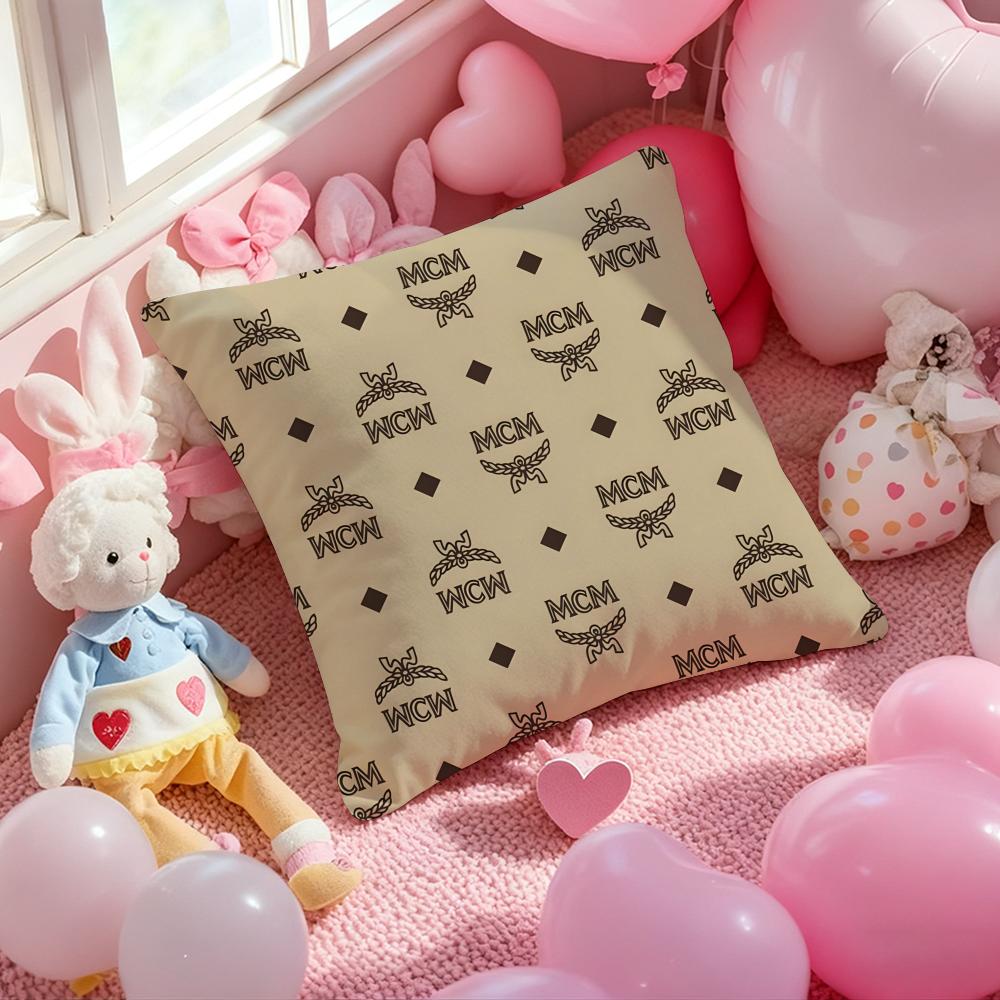 High end M-MCM fashion Cushion Cover Pattern Printed Pillowcase for Living Room Sofa Cushion Cover & Bedroom Decor