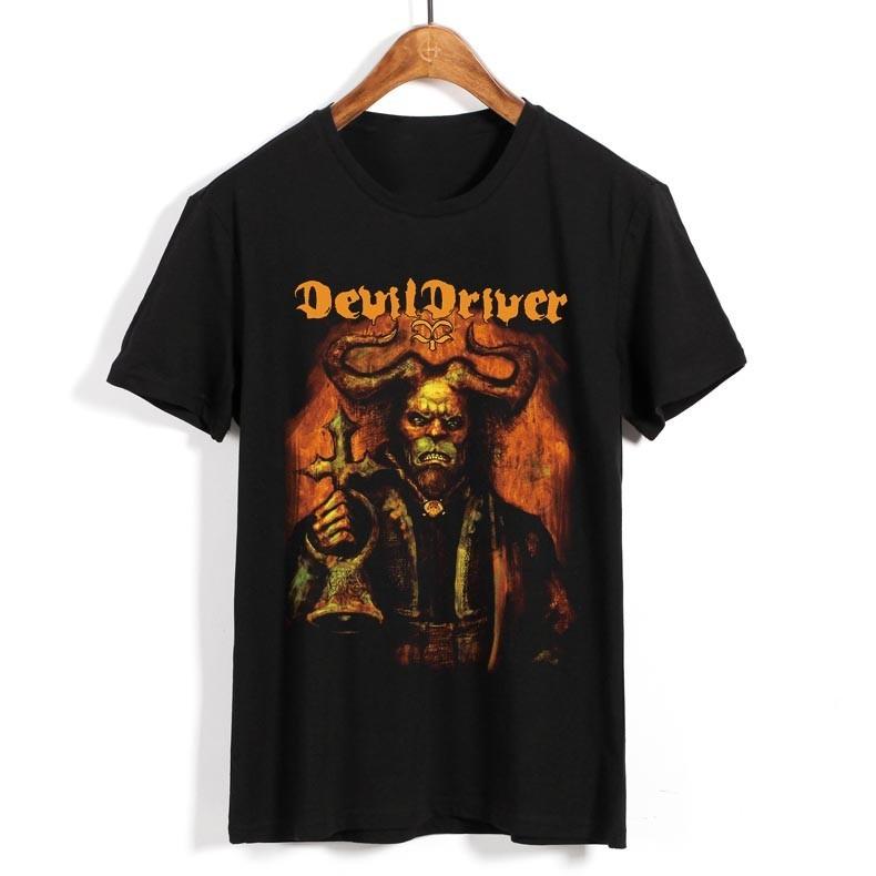 Vtg Devildriver Band Tour Concert Cotton Black Unisex All Size T Shirt AG757 Unisex T-Shirt