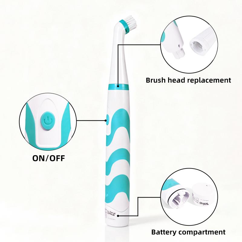 Electric Cleaning Brush Multi-Functional Household Kitchen and Bathroom Brush Shoe Brush Handheld Powerful Cleaning Tools
