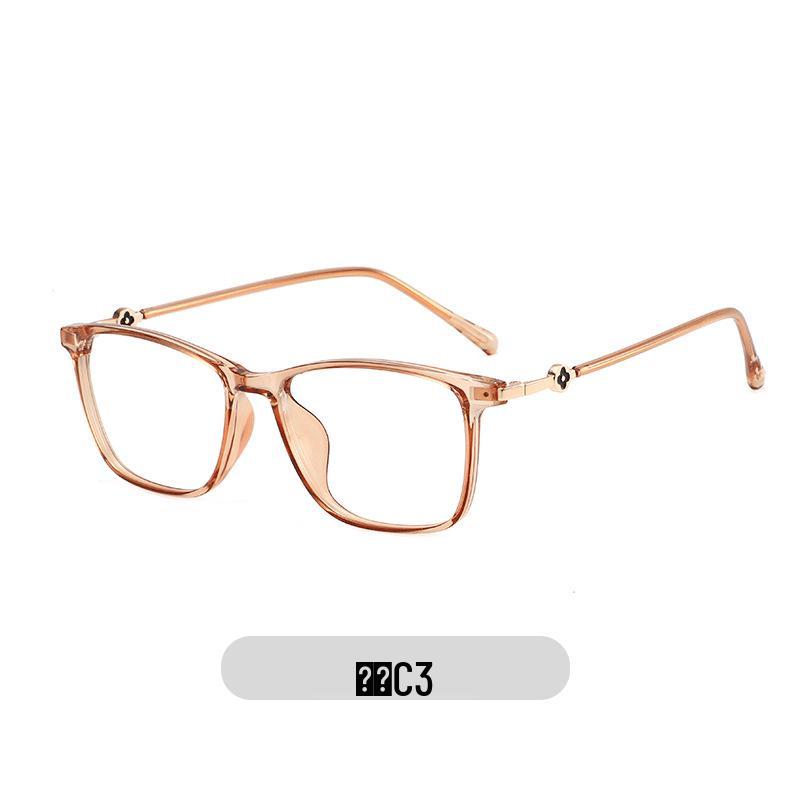 Women s Ultra-Light TR90 Blue Light Blocking Glasses, Myopia Compatible, Small Frame