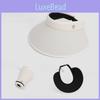 Polyester Sun Hat With Wide Brim And Ventilated Design For Beach And Travel Use