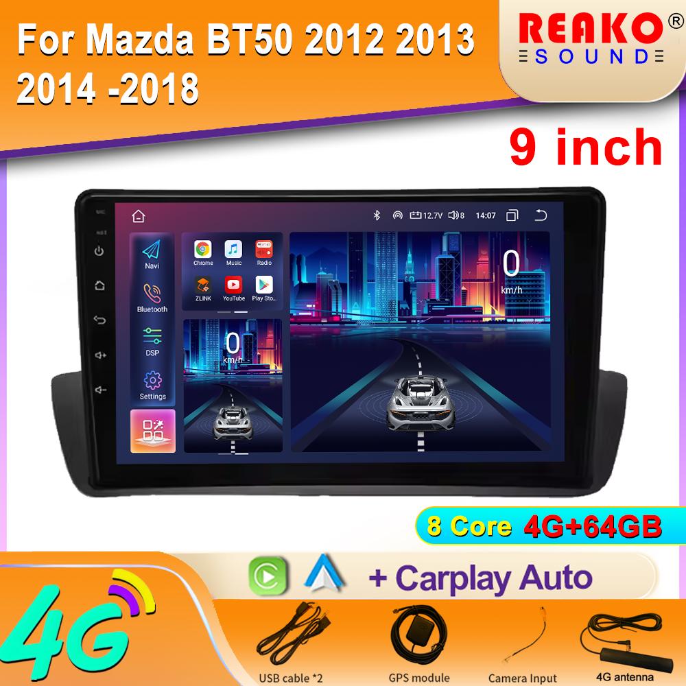 2K IPS Android Autoradio für Mazda BT50 2012 2013 2014 -2018 Multimedia Video Player 4G GPS Carplay Autoradio Stereo