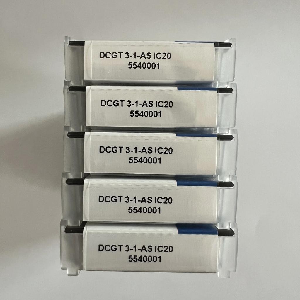 ISCAR / DCGT11T304-AS IC20 /Industrial indexable carbide inserts 10 Pcs