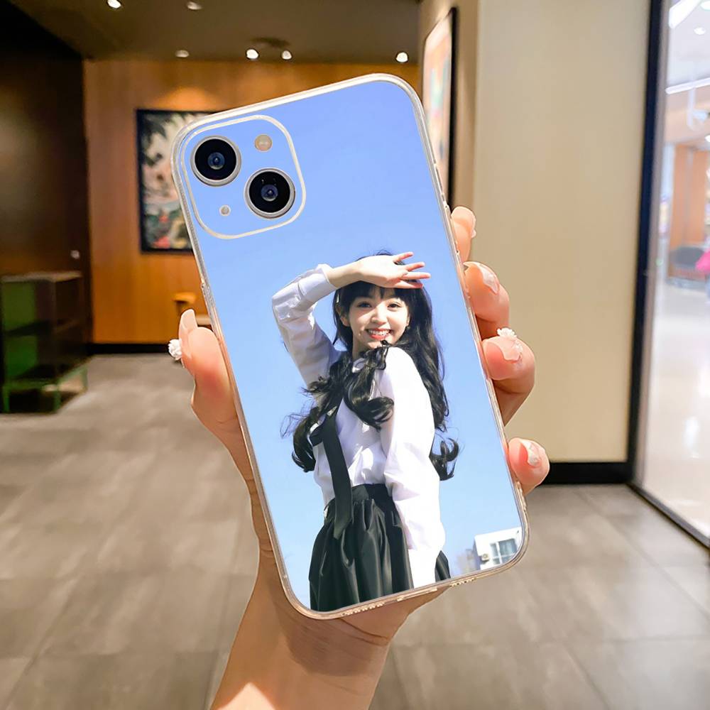 

Actress Tian Xiwei Phone Case For iPhone17,16,15,14,13,12,11 ,Pro Max,16/15/14 Plus Transparent Cover iPhone16ProMax