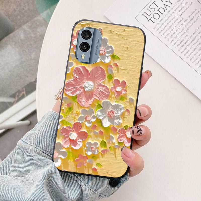 For Nokia X20 X10 Case Astronaut Black Silicon Soft TPU Phone Cases for Nokia X30 C10 C20 G10 G20 Protective Back Shells Coque