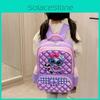 Adorable Durable Nylon Cartoon Anime Backpack With Comfortable Shoulder Straps