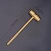 Brass Solid Hammer Car Explosion-proof Hammer Decoration Creative Home Practical Decorations
