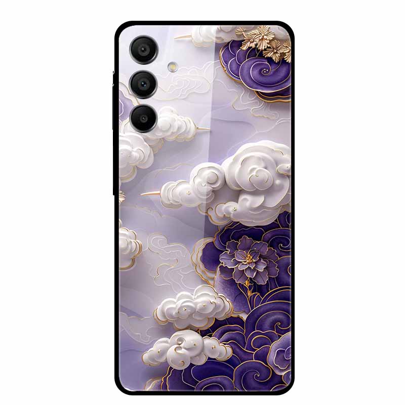 For Samsung A16 5G Case Back Hard New Cover for Samsung Galaxy A 16 SM-A166B Tempered Glass Case Funda Cool Designed Girls Capa