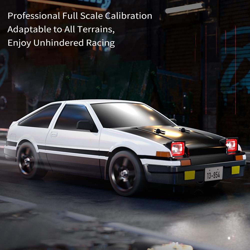 Remote Control Drift Car, 1:12 4WD Electric Toy Car 30KM/H High-Speed Racing Vehicle with LED